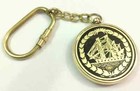 Brass Nautical Vintage 50 Year Perpetual Calendar Key Chain Style Flis