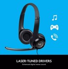 Usb Logitech H390 Over The Ear Headset With Mic Black Noise Cancelling Cushion
