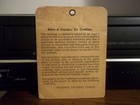 Vintage Super Bowl Viii Press Pass-dolphins 24 Vikings 7