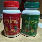 1 Set Fruits And Veggies Supplements - 90 Fruit Capsules  90 Veggie Capsules New