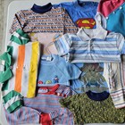 Lot Vintage Kids Clothes 70s 80s 90s Mixed Sizes Toddler Baby 45 Pcs 
