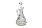 Fostoria American Clear Glass 7 Oz Oil Bottle   D Stopper Cruet Vintage 2056 531