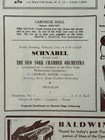 Carnegie Hall Concert Programs-1941-1956  Bolet  Gorodnitzki  Toscanini  Others
