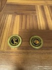 Lot Of 2 Luxor Lucky Scarab Las Vegas Casino  1 Coin Chip Vtg Token Poker 90s