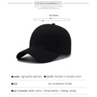 Cotton Baseball Cap Ball Dad Hat Plain Solid Washed Men Women Adjustable Vc