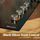Electric Cooktop 30   4 Burners Stove Top Built-in Radiant Ceramic Sensor Touch