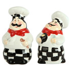 Fat Chef Salt And Pepper Shaker Set