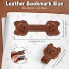 Magnetic Bookmarks  Personalized Leather Bookmark Magnet  Magnetic Bookmarks For
