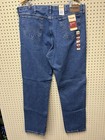 New 40x36 Wrangler Men s Rugged Wear Relaxed Fit Denim Jeans  fade Line