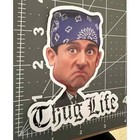 The Office   Prison Mike   Michael Scott   Vinyl Sticker   Vinyl Decal  