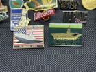 Large Lot Of Vintage various Lapel Pins Hat Pins Nasa Navy States 29 Total 