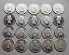  10 Face Canada 1964 50c Au-bu-pl Roll Of 20    See Details   Pics