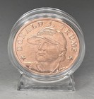 Donald Trump 1 Oz  999 Fine Copper Coin Maga Usa W bullet Pack 