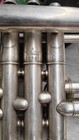 Cornet  Frank Holton Model 10591 Vtg-3 Tuning Slides-2 Mouth Pcs  And Lyre-vtg