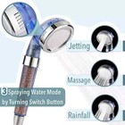 High Pressure Shower Head With Handheld Spray Combo 18 Stage Filtered Showerhead