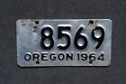 1964 Oregon Motorcycle License Plate   8569