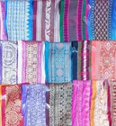 Very Rare Lot Antique Vintage Sari Trim Lace Edging Ribbon 50 Pieces Craf Ds100