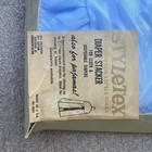 Vintage New   Sealed Blue Diaper Stacker For Nursery Crib Storage   Puppy Dog