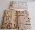 1940s  Vintage Simplicity Sew Pattern 4284 One Piece Dress  Sz 22 1 2 Uncut