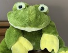 Dan Dee Collector   s Choice Jumbo Plush Frog Large Stuffed Animal 32    Euc