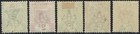 British Honduras 1891 Qv Range To 24c