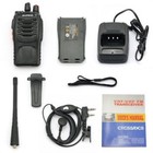 4 Pack Baofeng Bf-88a Walkie Talkie 2 Two Way Radio Long Range Handheld Frs