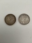 Lot Of 2 Morgan Silver Dollars 1921 Two 90  Silver