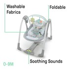New Ingenuity Swing  n Go Portable Baby Swings  Hugs   Hoots