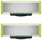 2-pack Replacement Blades Head  Razor Shaver Cutter For Philips Norelco Oneblade