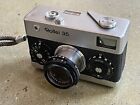 Vintage Rollei 35 Camera Carl Zeiss Tessar 3 5 40 Case   Lens Hood Free Shipping