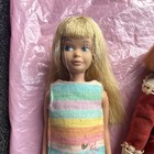 Mattel Vintage 1963 Skipper 9in Doll Lot W  Clothes  Boots  Hat   Umbrella