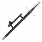 Manganese Steel Full Tang Battle Ready Medieval Viking Style Broadsword Sword