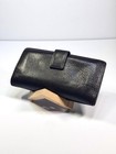Vintage Ysl Rive Gauche Caviar Leather Wallet Italy     Early 00   s Saint Laurent