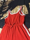 Art Class Romper Red Girls Shorts M 7 8 