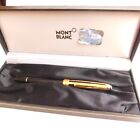 Montblanc Meisterstuck Solitare Black gold Rollerball Pen In Box Germany 2003