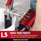 New Level5 Drywall Finishing Tools Set W  Flat Boxes   Pump   4-604