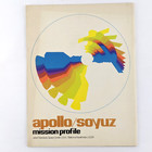 Nasa Apollo Soyuz Mission Profile Booklet 1975 - Astp  Soviet Space Program