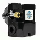 Heavy Duty 26 Amp Air Compressor Pressure Switch Control 95-125 Psi Four Port