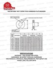 Grade 8 Sae Extra Thick Heavy Duty Flat Washer Assortment Kit  105 - 168 Pieces 