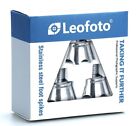 Leofoto Tfc-s1 4 Claws Set 3 Universal Tripod Feet Rrs Compat 1 4  Thread Rock