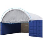 Container Shelter Parts  Half Panel For W20  Container Shelters 11 Oz Pe Panel