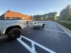 5x8 Single Axle Trailer 3 5k Axles W  5 On 4 5 Hubs   15    Tires