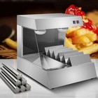 Potato Chip Display Warming Cabinet Stainless Steel French Fries Oil Control