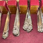 Vtg 1847 Rogers Eternally Yours Silverplate Flatware And Case 48 Pcs 