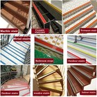 L-shaped Stair Nosing Self Adhesive Rubber Stair Edge Protector Step Edge Trim