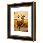 16x20 Picture Frame With White Color Mat For 11x14 Photo Ornate Gold Design