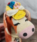    vintage     cow Plush Toy Dream Pets Clarabelle Dakin Stuffed Animal 6 5      