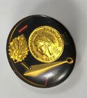 Trio Of  Vintage Lucite Treasure Junque Deco Charm Buttons