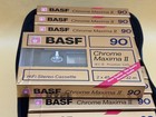 Basf Chrome Maxima Ii 90   10pack   Blank Audio Cassette Tape  sealed  New 