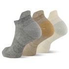 Merrell Men s And Women s Wool Everyday Hiking Low Cut Socks - 3 Pairs - Cush   